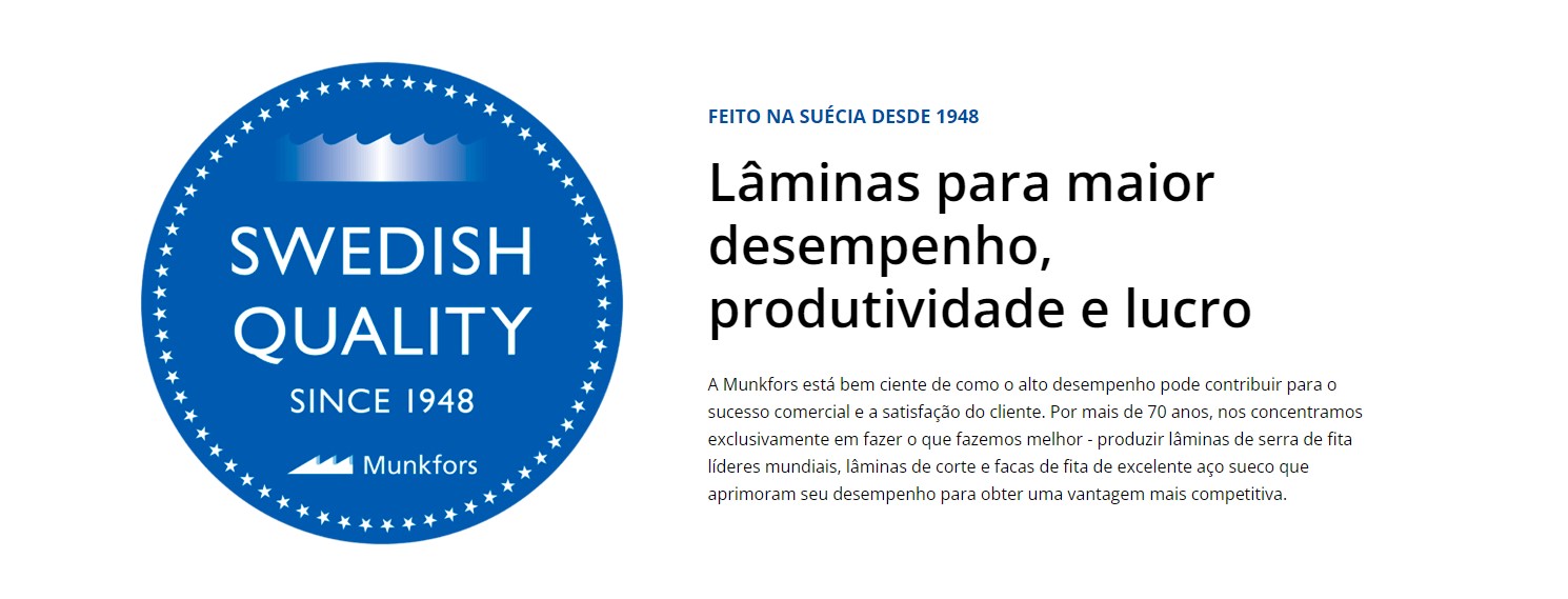 Munkfors do Brasil